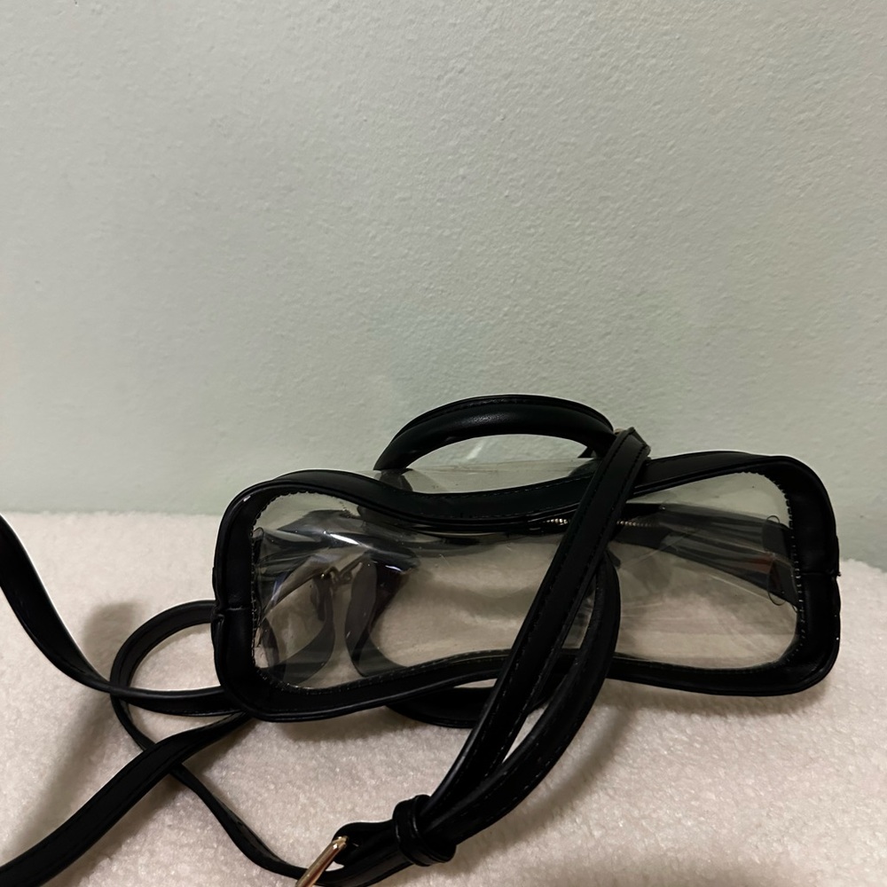 Transparent Black Handbag - Picture 5 of 5